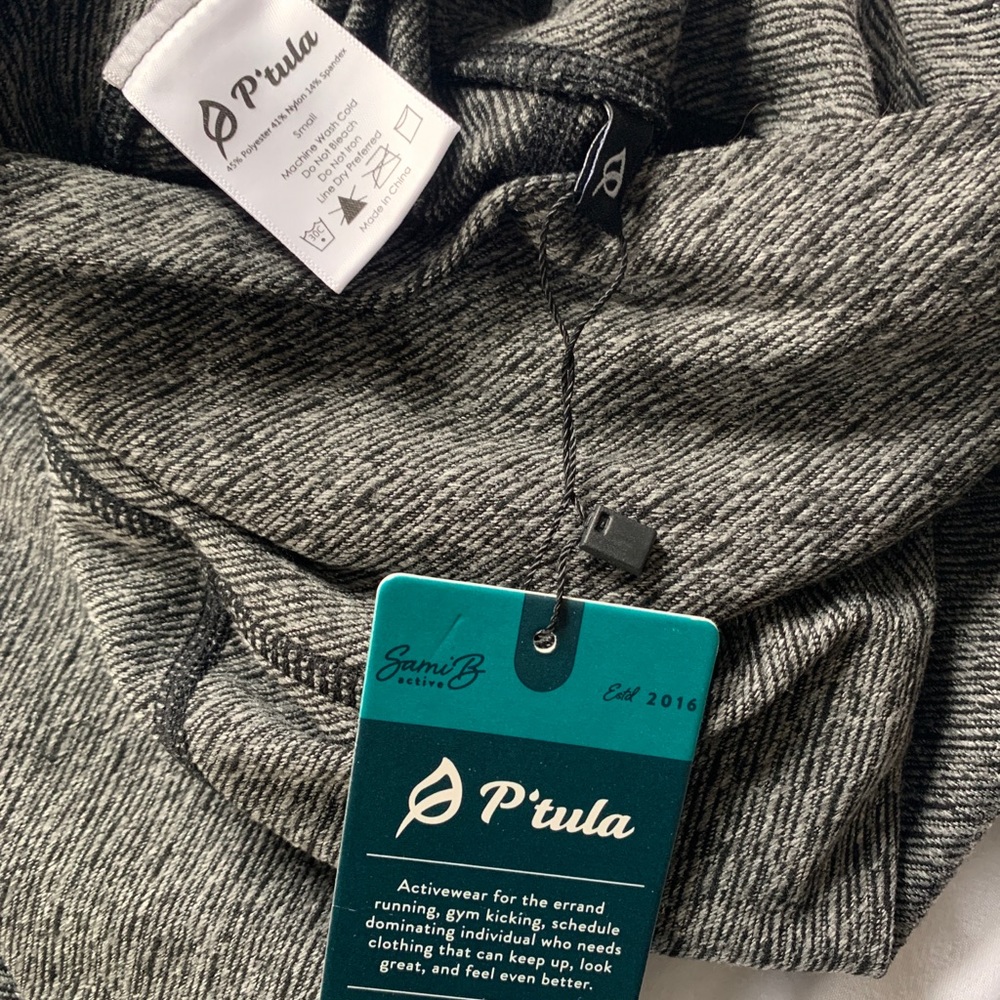 P’tula - Twill Jacquard Leggings size small